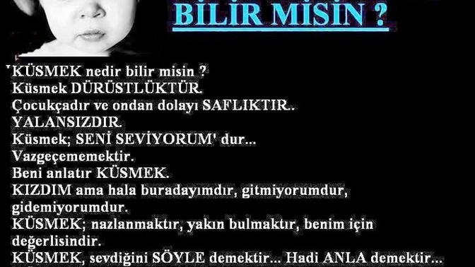 Gökten peygamber inse barışmam dediğiniz birisi var mı?
