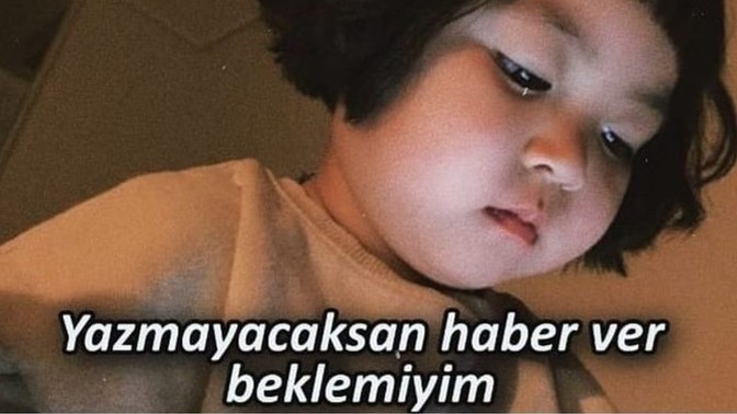 Heyecanla mesaj beklediğiniz birisi var mı?