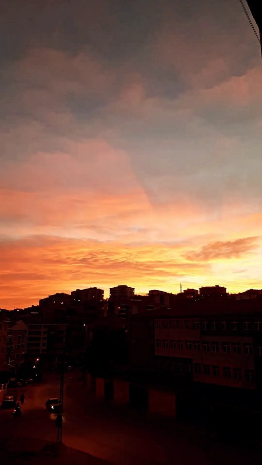 Evinizde günbatımı manzarası var mı?