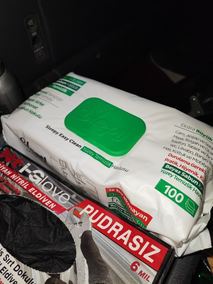 Evinde sleepy ıslak mendil kullanmayan kaldı mı?
