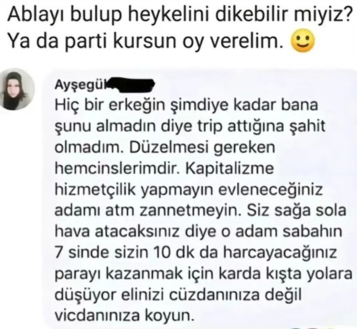 Kadınlar neden paraci pulcu hepsi değil tabi ama çoğu böyle hep erkeğe yük olma derdindeler değil mi?
