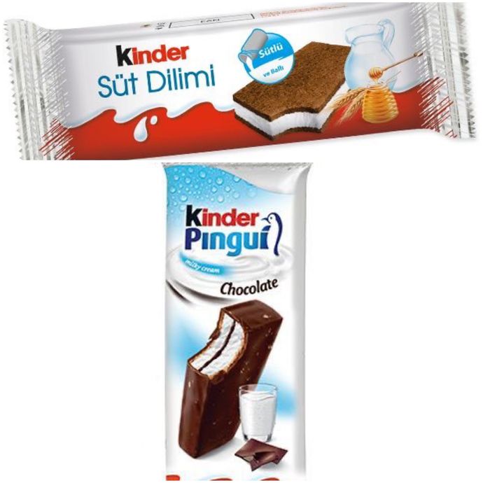 Kinder Pingui vs. Kinder Süt Dilimi sizin en çok tercih edip yediğiniz hangisidir?