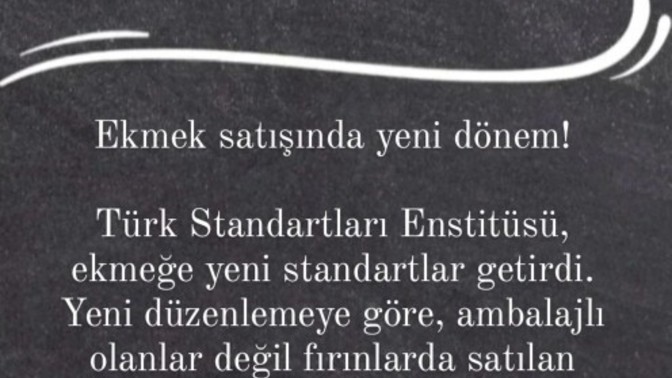 Markalı ekmekler geri dönüyor?