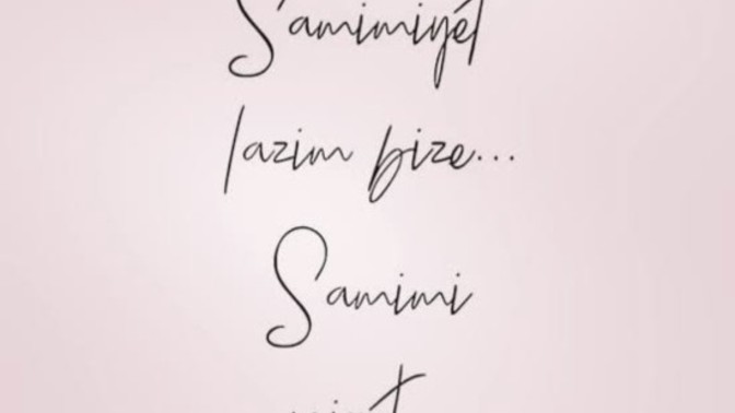İnsanların samimiyetine inanıyor musunuz?