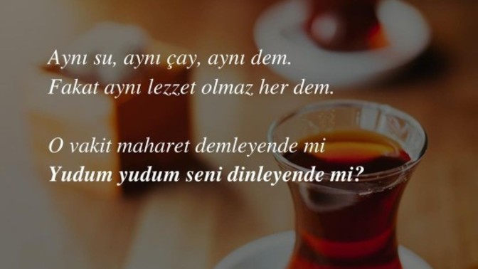Sizce kim de maharet demleyen de mi eşlik eden de mi?