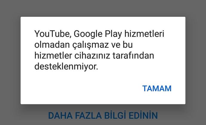Youtube ye neden giremiyorum ve google play store kendi kendine telefonum dan silinmiş?
