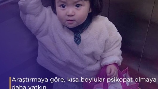 Kısa boylu insanlar psikopat olmaya daha mı yatkındır?