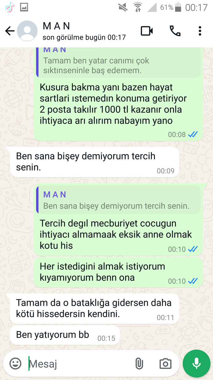 Kız arkadaşınızın ihtiyaçlarını karşılar mısınız beyler?
