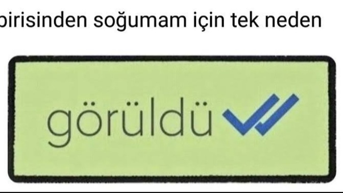 Görüldü atan bir insandan soğur musunuz?