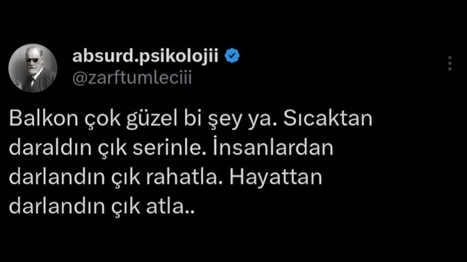 Evinizde balkon var mı?
