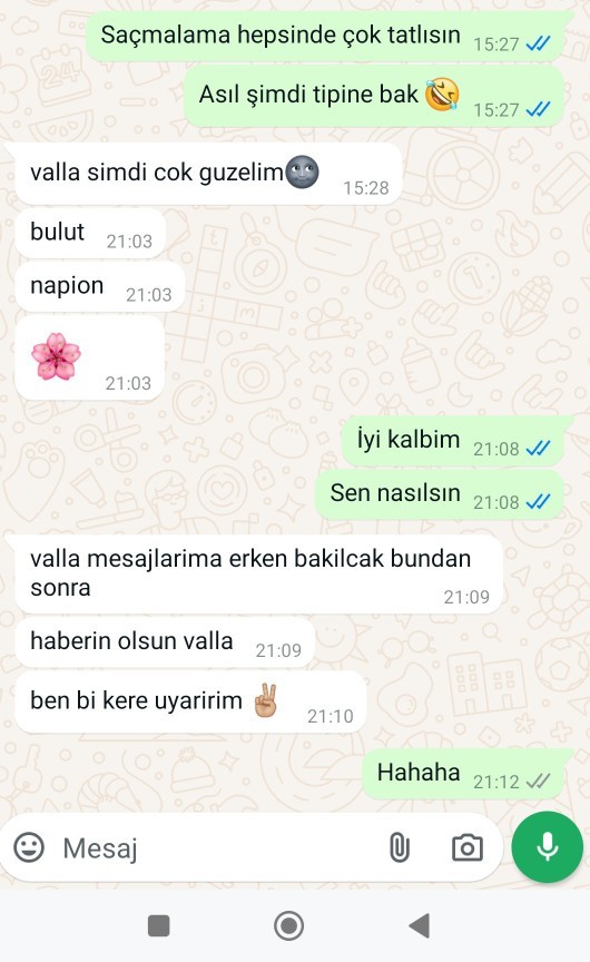 Sevildiğini iliklerine kadar hissettiren biri var mı hayatınızda?