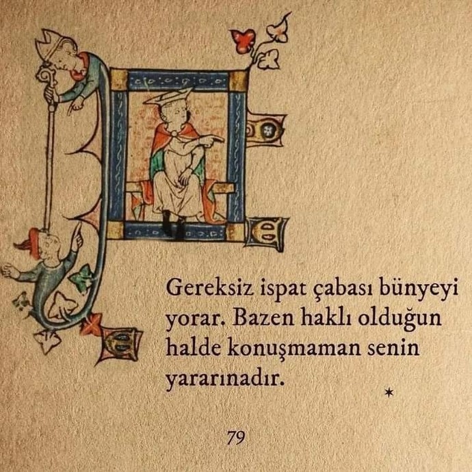 Haklı olduğunuzda susmayı mı tercih edersin?