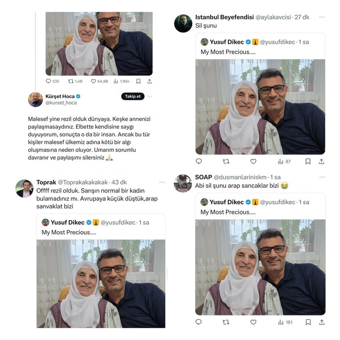 Yusuf Dikeçin paylaşımına Elon Muskun yaptığı yoruma bakın bir de bizimkilerin yaptığı yorumlara bakın?