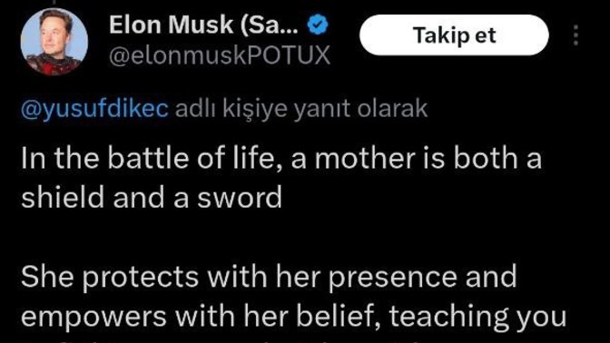 Yusuf Dikeç'in paylaşımına Elon Musk'un yaptığı yoruma bakın bir de bizimkilerin yaptığı yorumlara bakın?