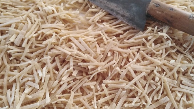 Erişte makarna sever misiniz?