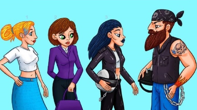 Sizce bu adam içlerinden hangisiyle evli olabilir?