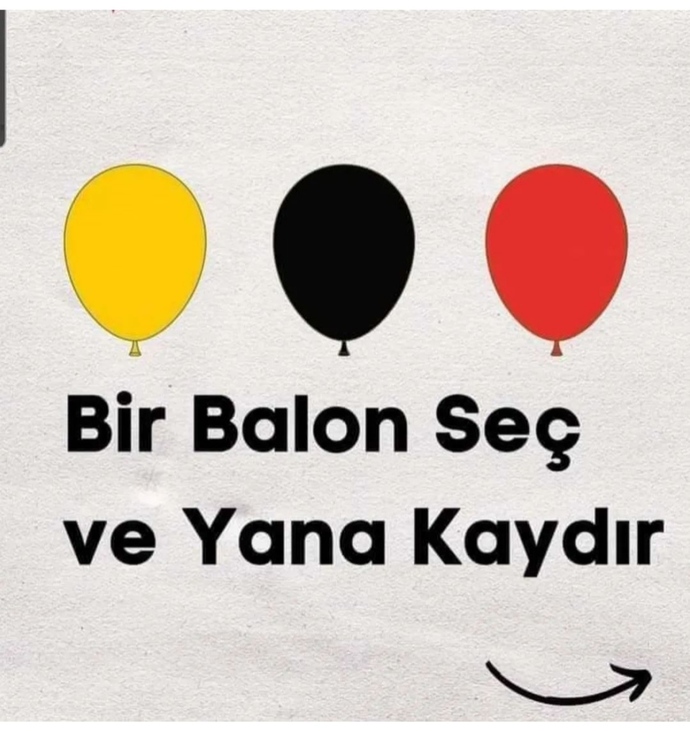 Siz yapın ben gelip soracam.. bi yemek yiyeyim siz yazana kadar🤭renklerinizi seçip yazın, hadi bakalım?