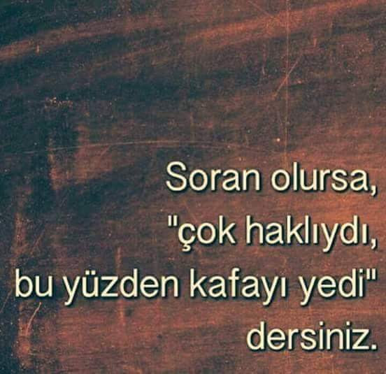 Sizi soran olur mu?