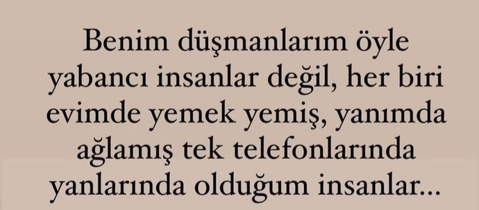 Bu söz düşmanlarım fazla diyenlere gelsin 📌