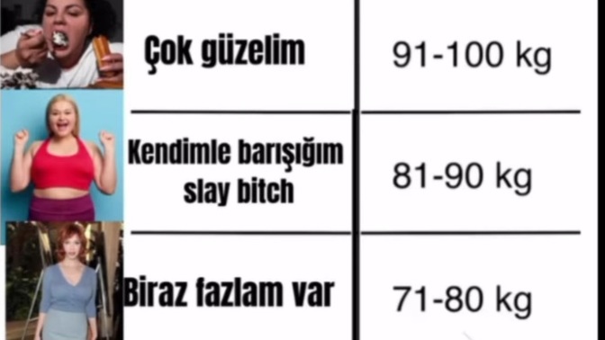Kızların güzellik algısı size en çok hangisidir?