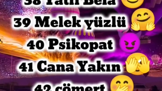 Sen hangisi oluyorsun?