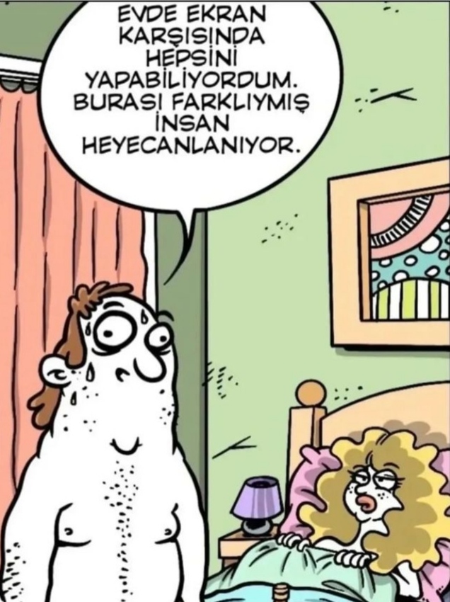Sanal cinsel ilişkilerdeki tecrübenizi reele dökerken sizde heyecanlanıyor musunuz?