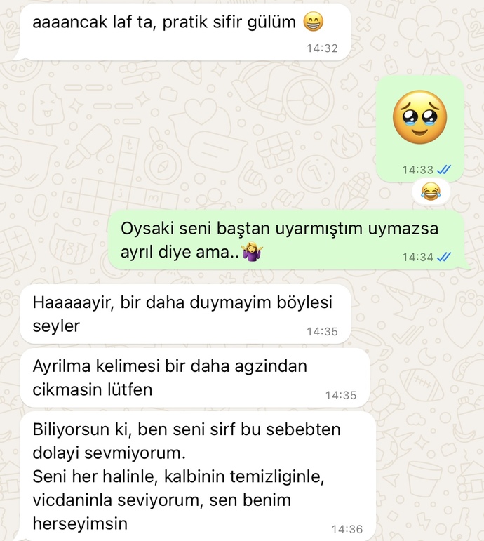 Sizce beni seviyor mu?
