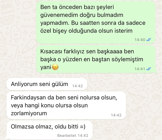 Sizce beni seviyor mu?