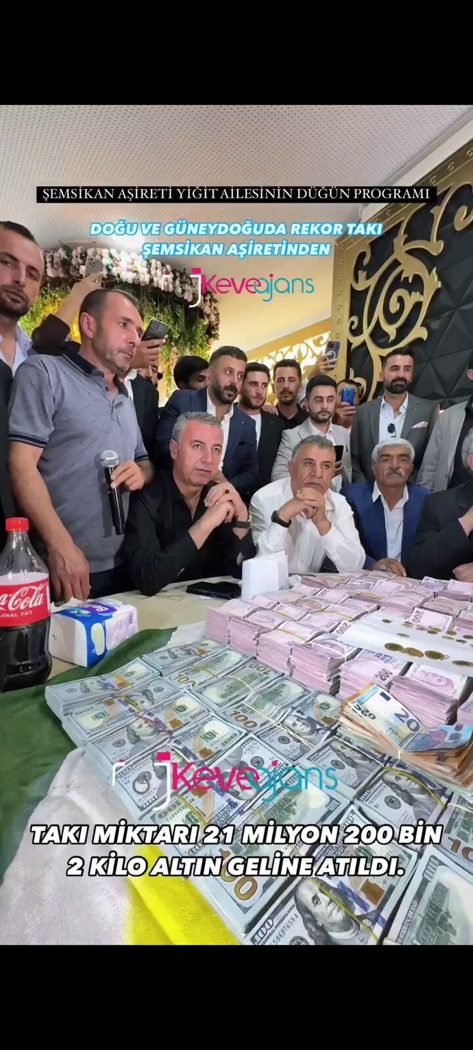 Hep merak etmişimdir. Şimdi bu paralar gelinin mi yoksa damat tarafının mı?