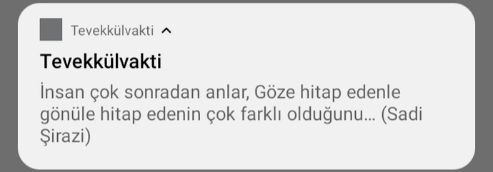 Güne hangi sözü bırakmak isterdiniz?