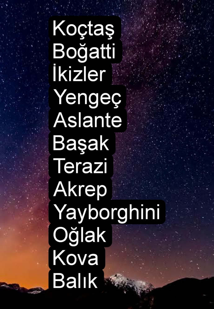 Yeni burç Listesi yayınladı! Sizin burcunuz ismi ne olmuş haberiniz var mı?