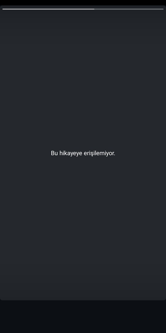 Instagram story kısmında bu şekilde gözüküyor. Storyi gizlemiş mi silmiş mi?
