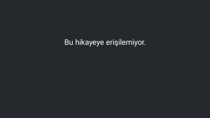 Instagram story kısmında bu şekilde gözüküyor. Storyi gizlemiş mi silmiş mi?