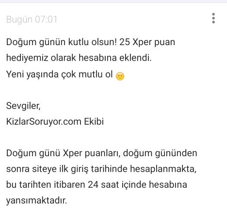 O zaman iyi ki doğmuş muyum bennn?