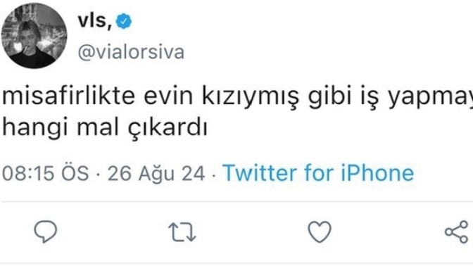 Misafirlikte size de kalk şunu yap diyorlar mı?