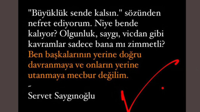 Büyüklük sizde kalır mı?