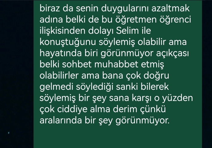 İlişki koçunum yaptigi analiz nasil degerlendirirsiniz dogru tespitlermi?