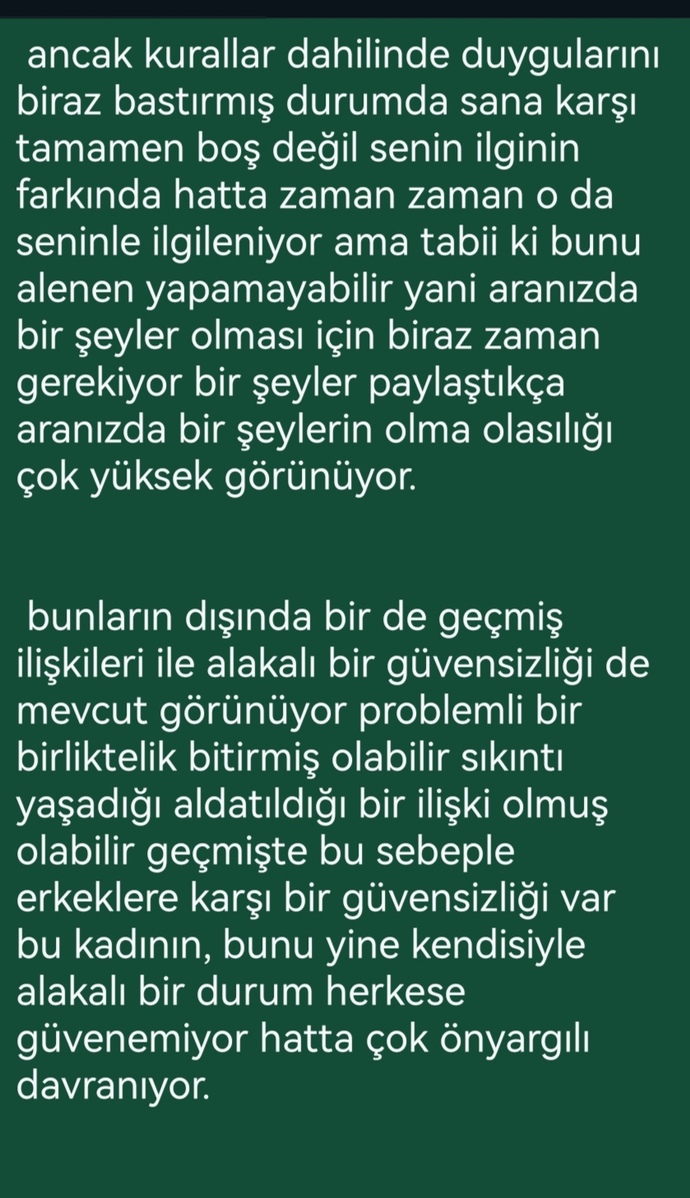 İlişki koçunum yaptigi analiz nasil degerlendirirsiniz dogru tespitlermi?