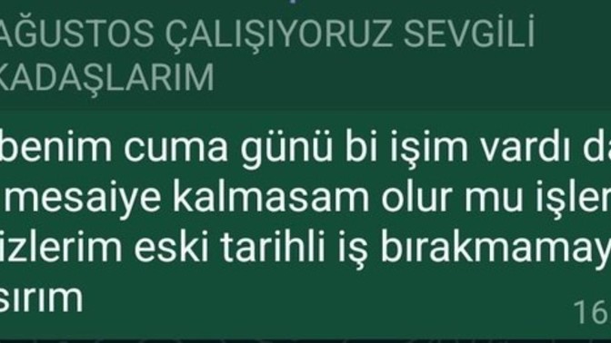 Müdüre ne yazsam mesajıma görüldü atıyor her yazdıgım şeye aynı muamele görsel detayda?