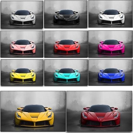 Ferrariye hangi renk yakışıyor?