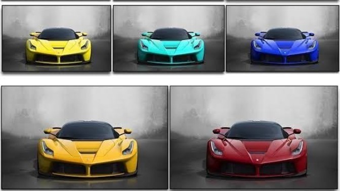 Ferrari'ye hangi renk yakışıyor?