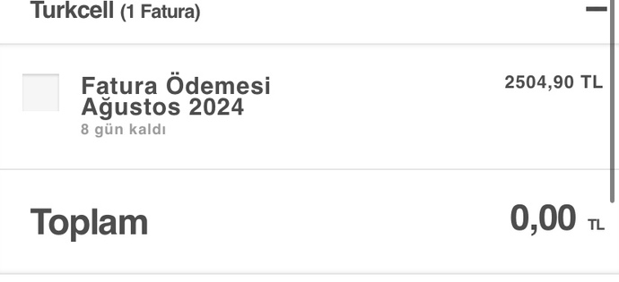 Turkcell faturam bu ayda 2684 lira geldi diye uzuluyordum annemin faturasi 2504 lira gelmiss sizce babama yazik mi 🤣?