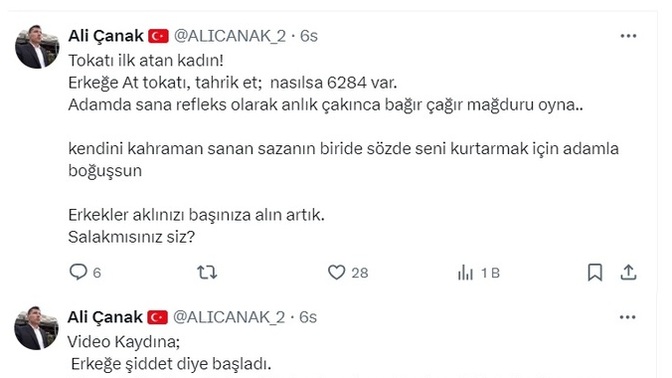 Türkiye'de bir erkekle birlikte olmak can güvenliğini riske atmak mıdır? Koynumuza celladımızı mı alıyoruz?
