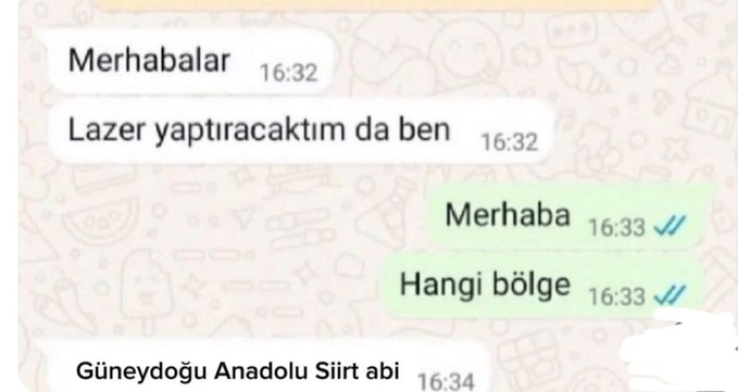 Hic lazer epilasyon yaptırdınızmı?