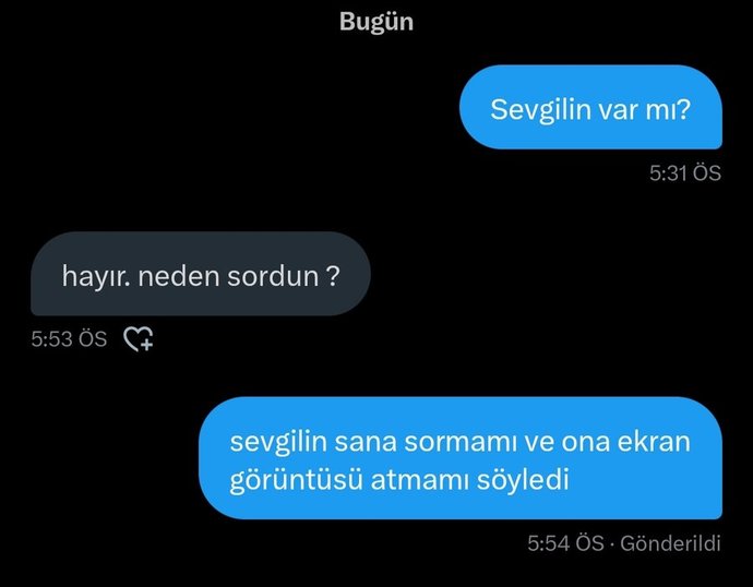 Sevgiliniz olduğunda bunu saklar mısınız?