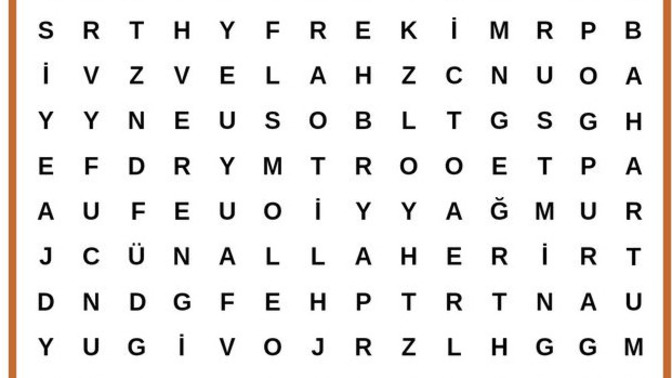 Bulmacada Bulduğunuz 3 şey Nedir?
