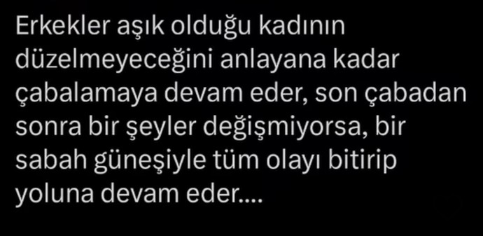 Ne zaman sevmekten vazgeçersiniz?