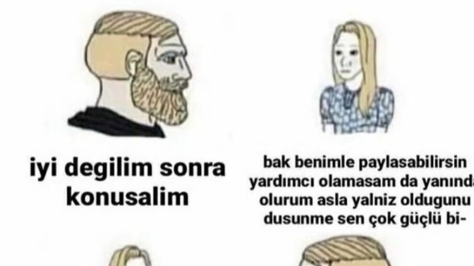 Erkeklerin cogunlugunun boyle olmasi hakkinda ne dusunuyorsunuz?