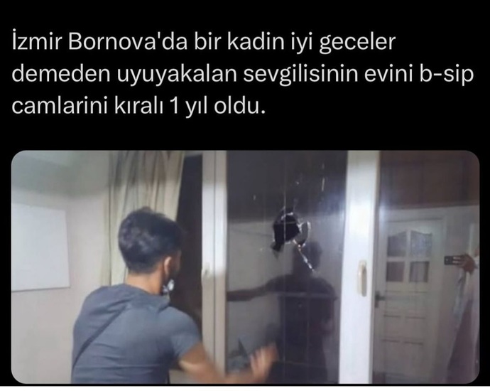 Iyi geceler demeyen sevgiliye bozulurmusunuz?