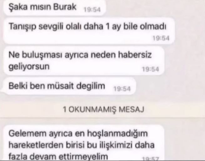 Yeni sevgiliniz size haber vermeden sürpriz bir şekilde yanınıza geldiğini söylerse ne yaparsınız?